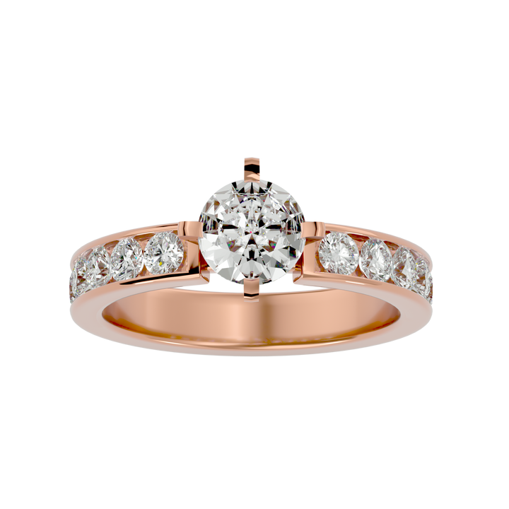 ASA  Iris Diamond Solitaire Ring