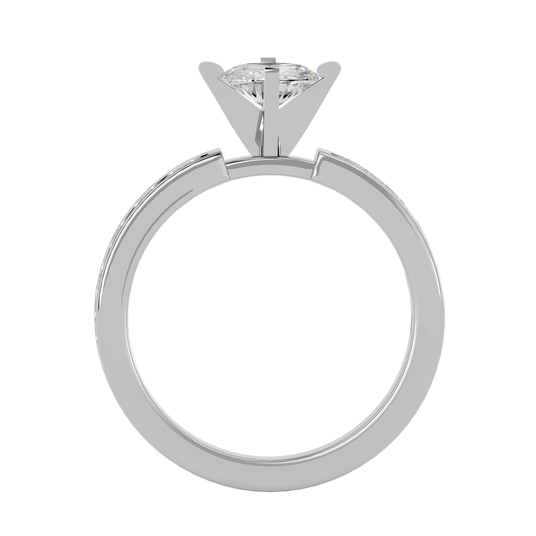 ASA  Iris Diamond Solitaire Ring