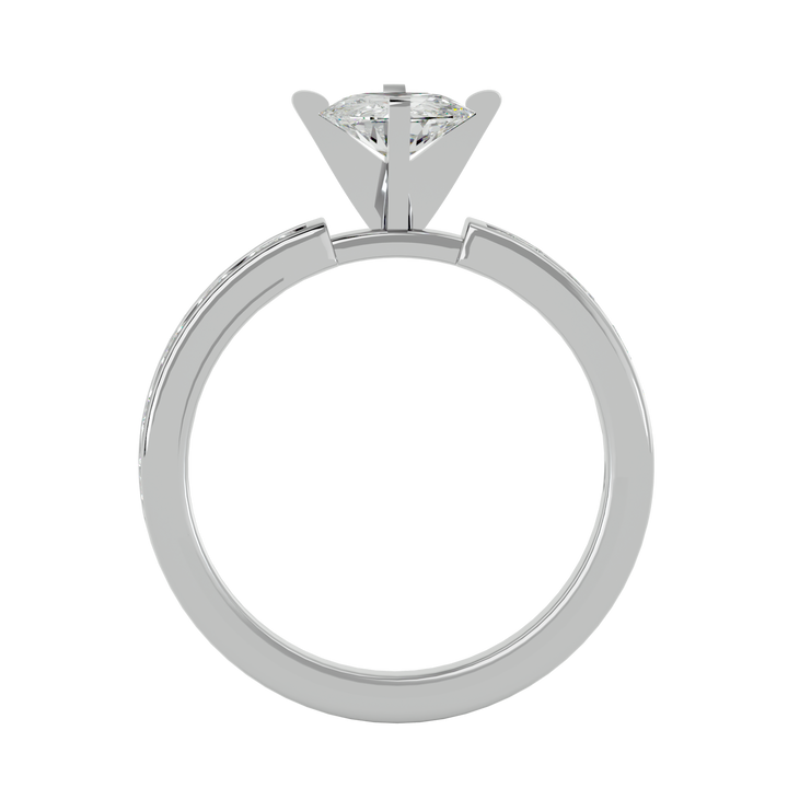 ASA  Iris Diamond Solitaire Ring