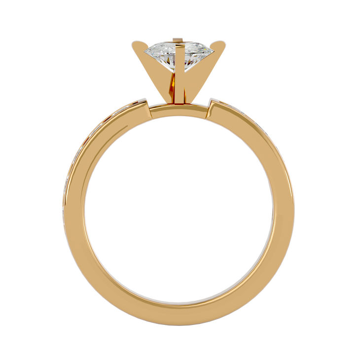 ASA  Iris Diamond Solitaire Ring
