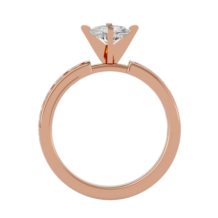 ASA  Iris Diamond Solitaire Ring