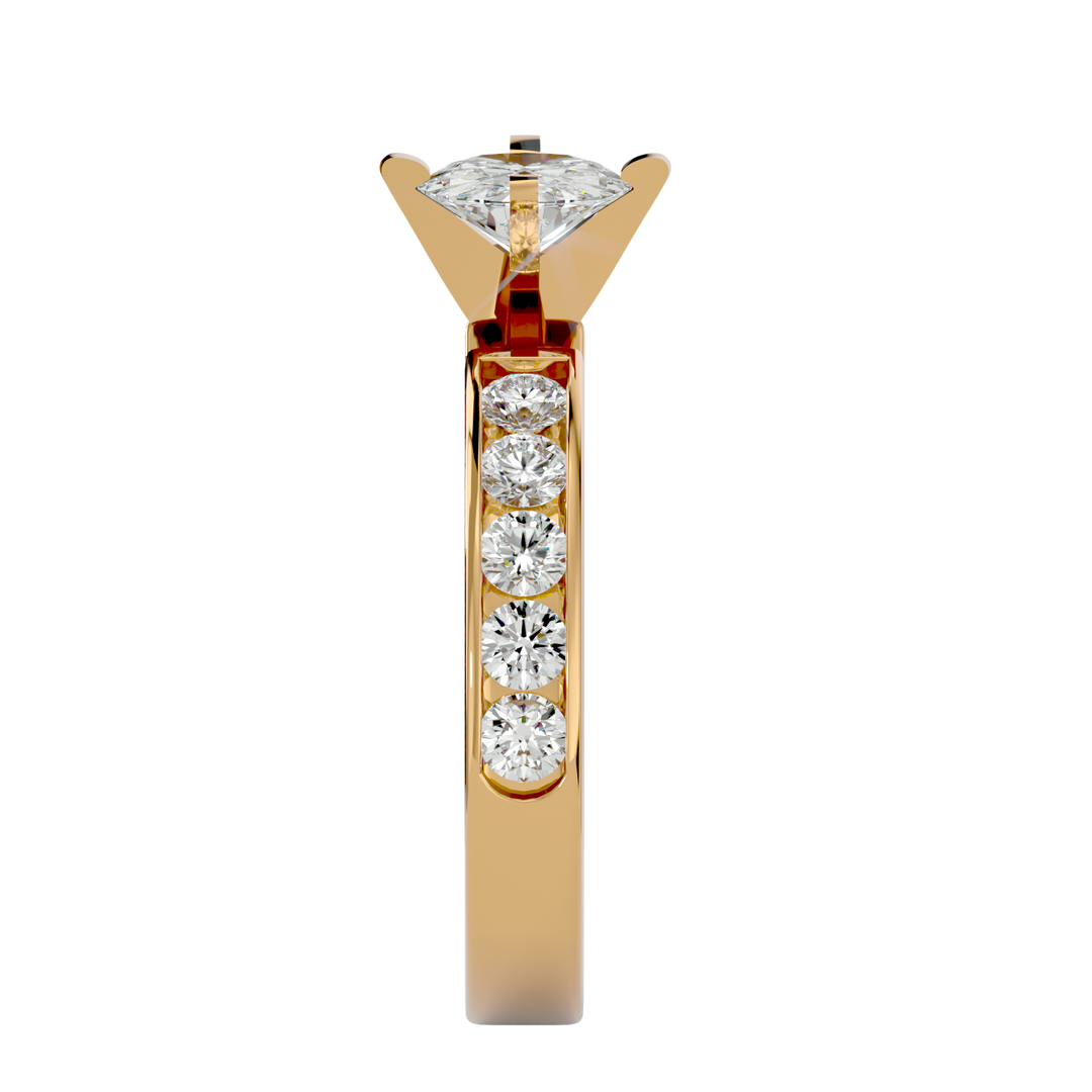 ASA  Iris Diamond Solitaire Ring