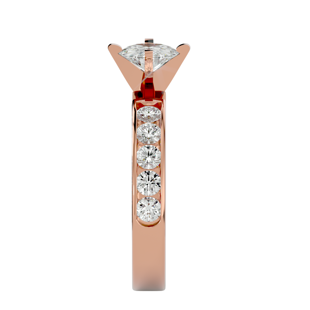 ASA  Iris Diamond Solitaire Ring