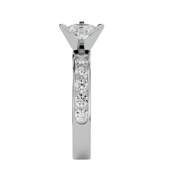 ASA  Iris Diamond Solitaire Ring