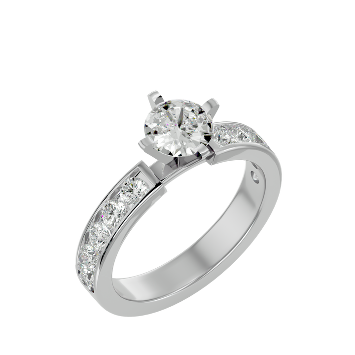 ASA  Iris Diamond Solitaire Ring