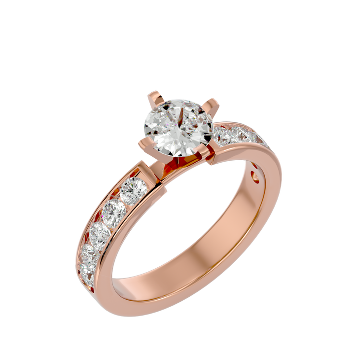 ASA  Iris Diamond Solitaire Ring