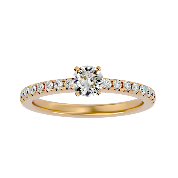ASA  Zavian Diamond Solitaire Ring