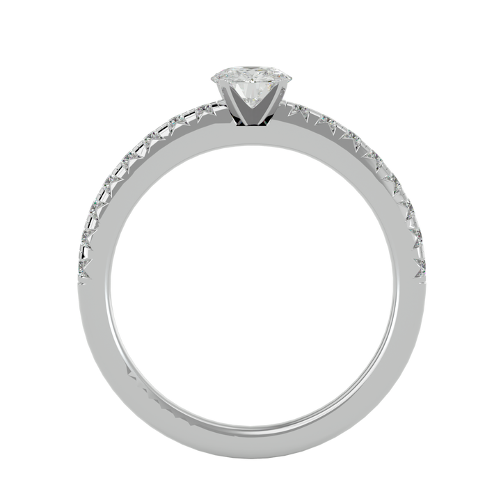ASA  Zavian Diamond Solitaire Ring