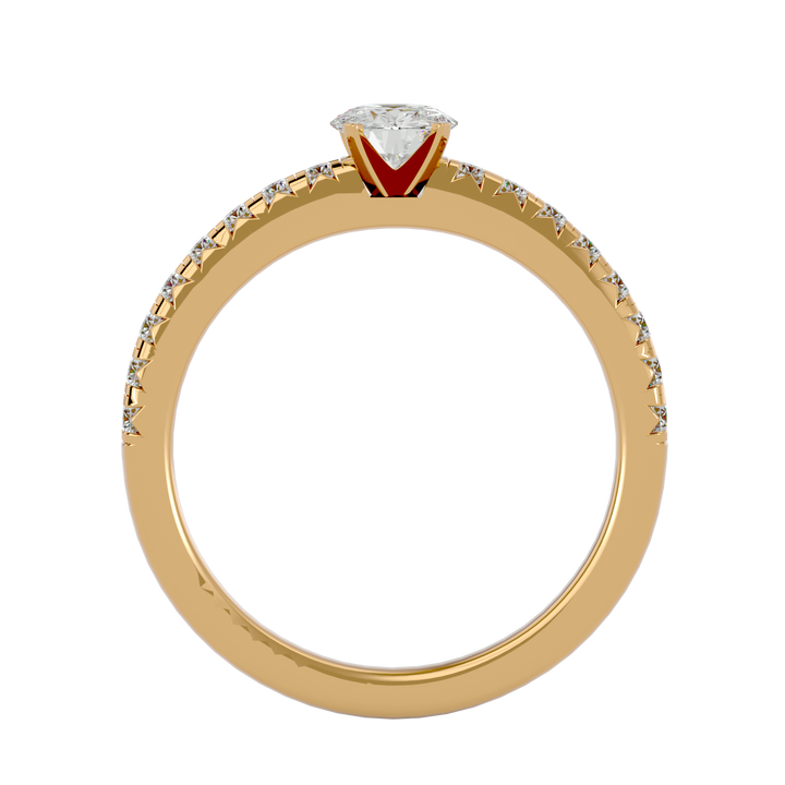 ASA  Zavian Diamond Solitaire Ring