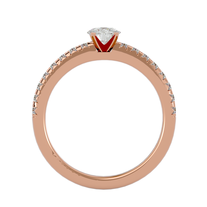 ASA  Zavian Diamond Solitaire Ring