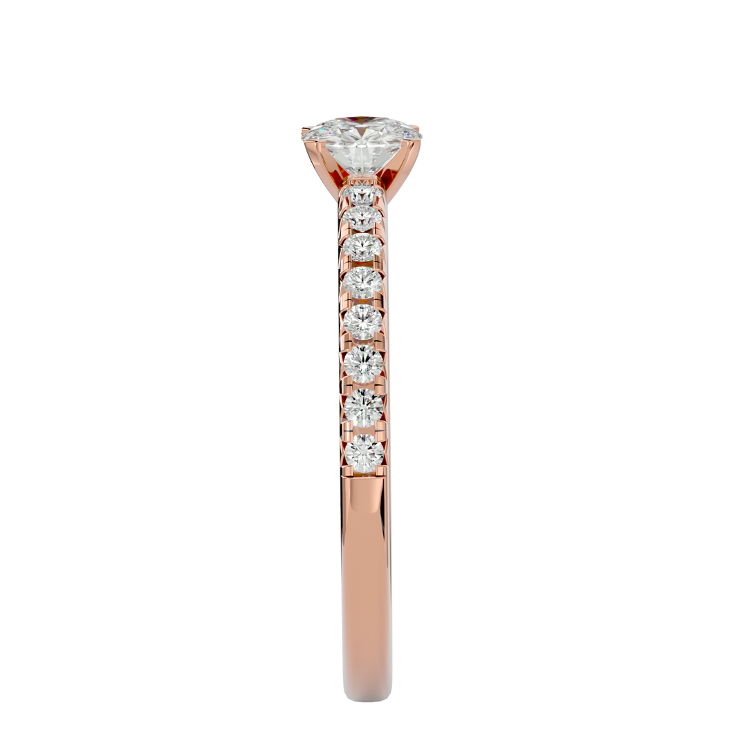 ASA  Zavian Diamond Solitaire Ring