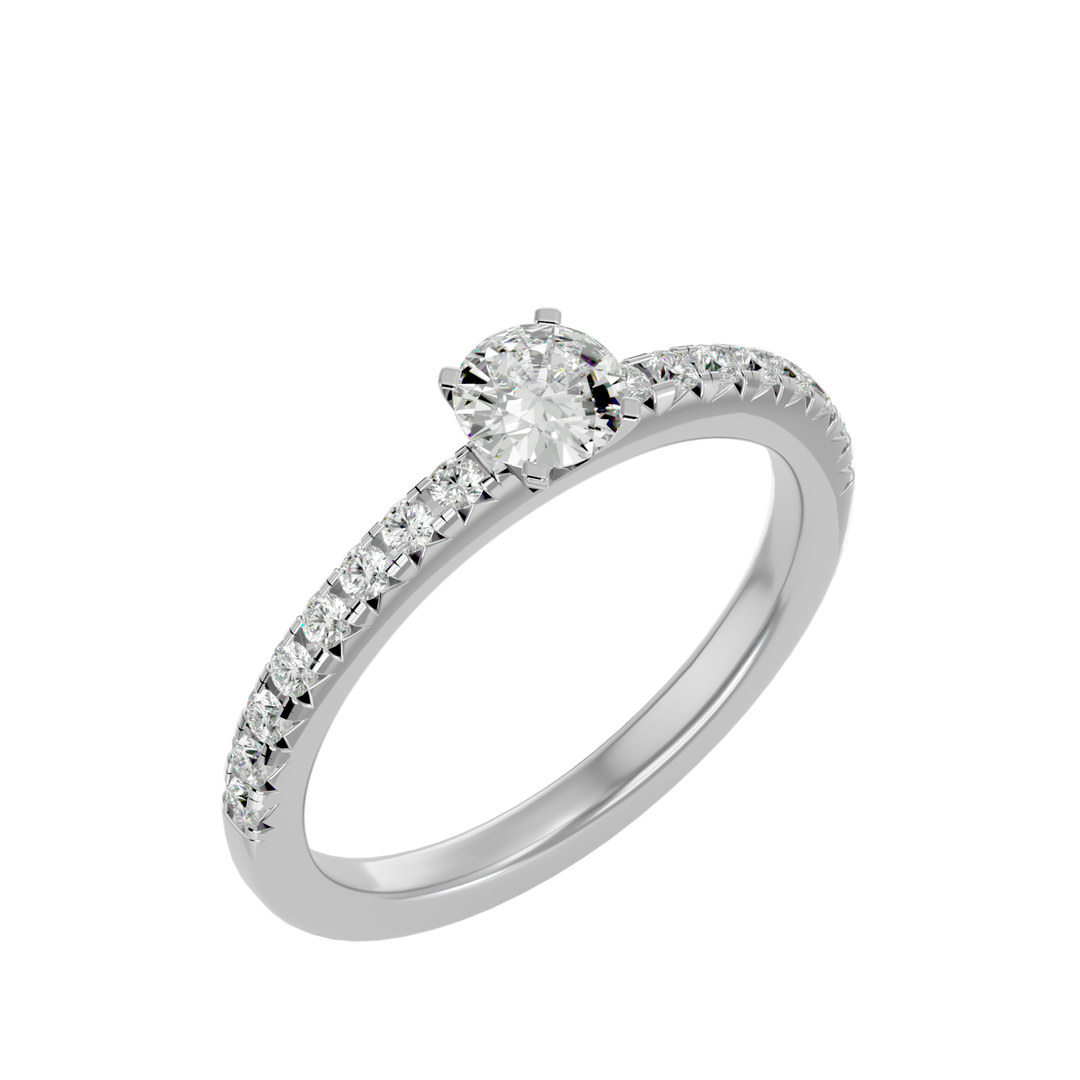 ASA  Zavian Diamond Solitaire Ring