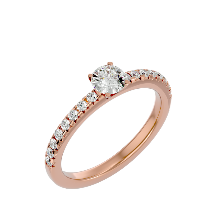 ASA  Zavian Diamond Solitaire Ring