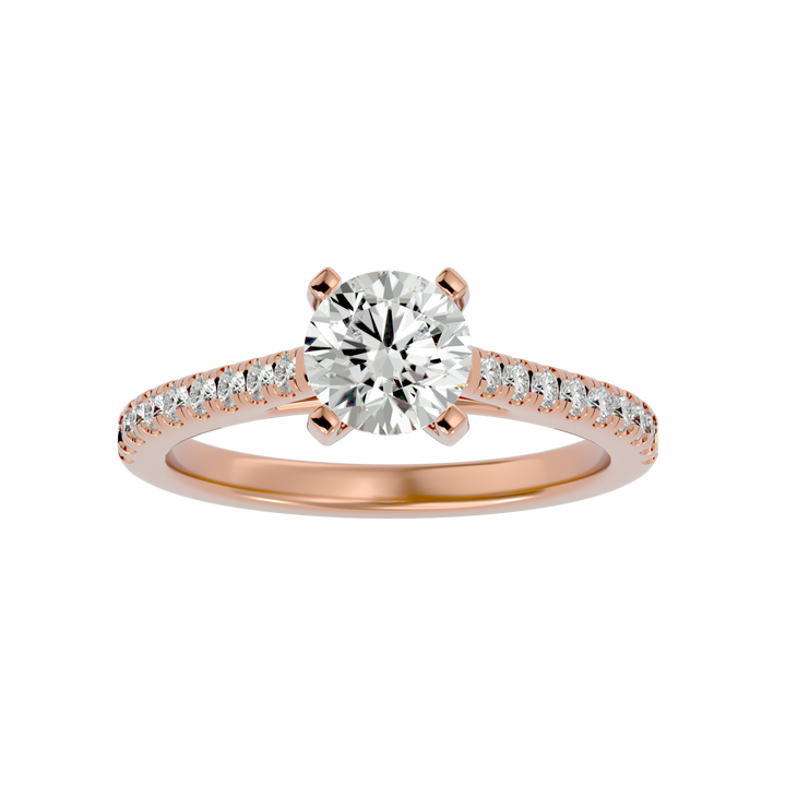 ASA  Crestora Diamond Solitaire Ring