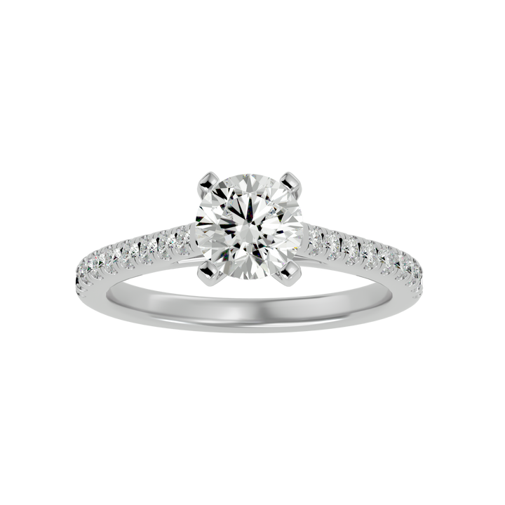 ASA  Crestora Diamond Solitaire Ring