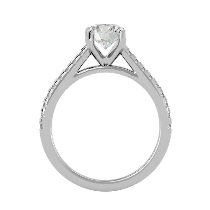 ASA  Crestora Diamond Solitaire Ring