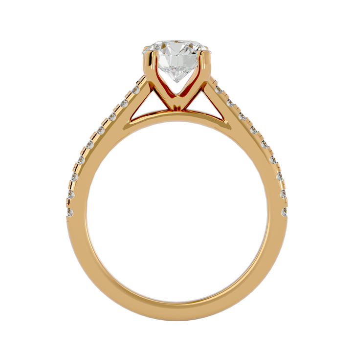 ASA  Crestora Diamond Solitaire Ring