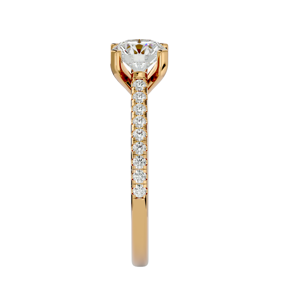 ASA  Crestora Diamond Solitaire Ring