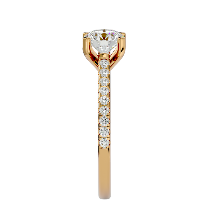 ASA  Crestora Diamond Solitaire Ring