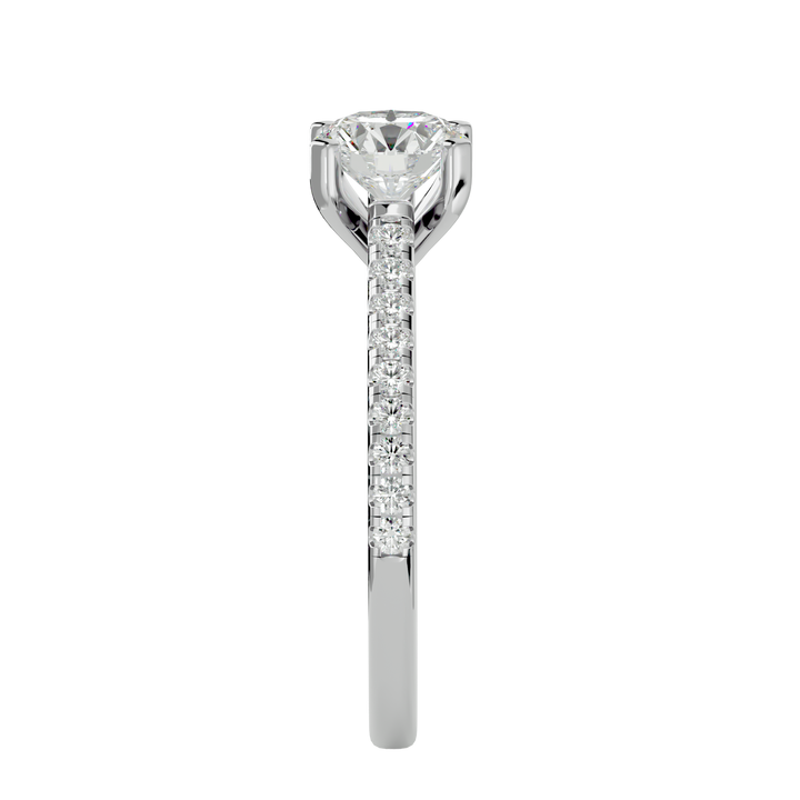 ASA  Crestora Diamond Solitaire Ring