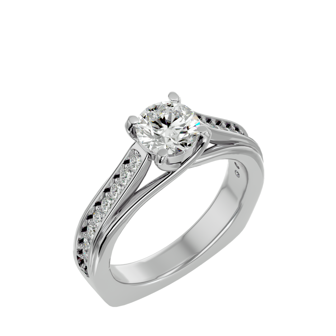 ASA  Verve Diamond Solitaire Ring