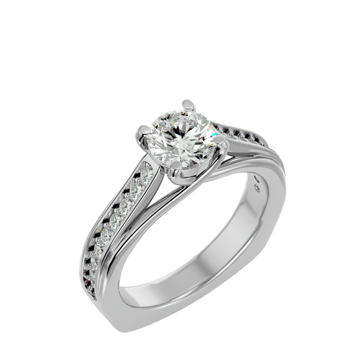 ASA  Verve Diamond Solitaire Ring