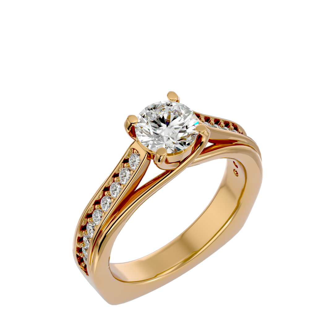 ASA  Verve Diamond Solitaire Ring
