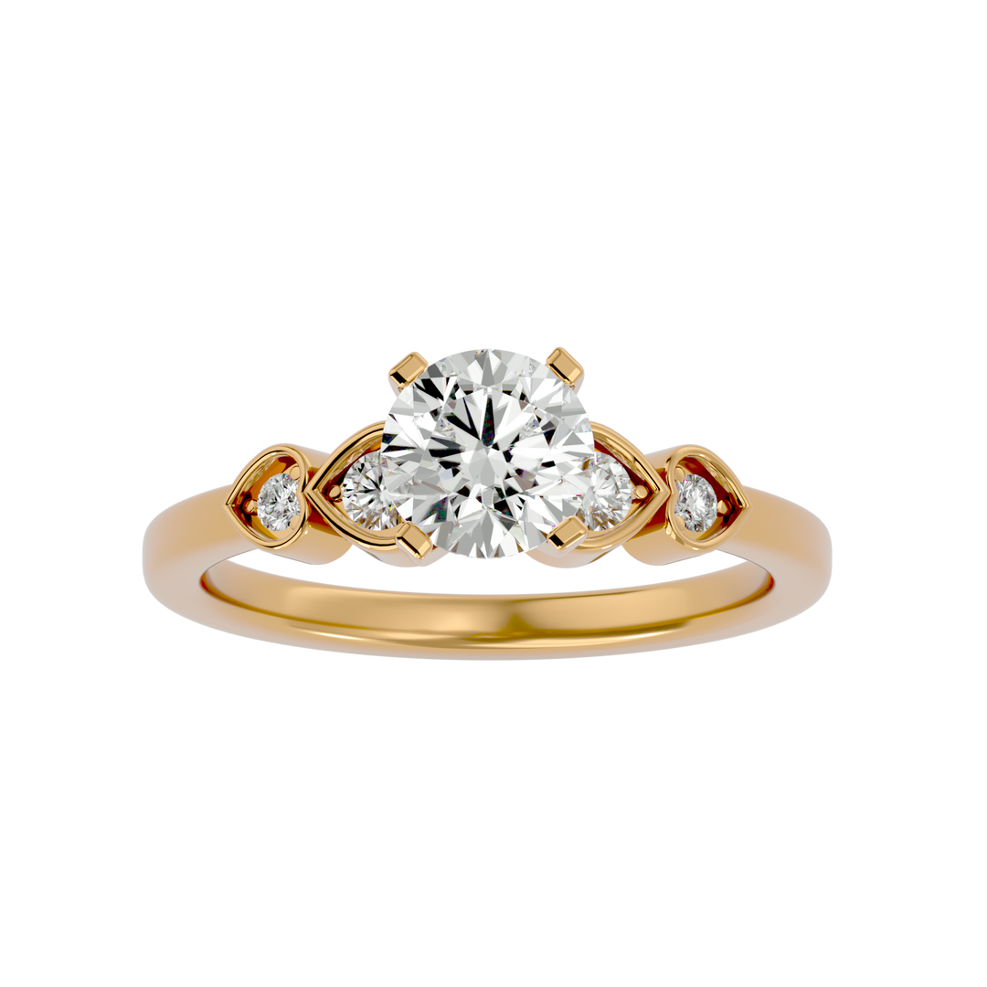 ASA  Zoey Diamond Solitaire Ring