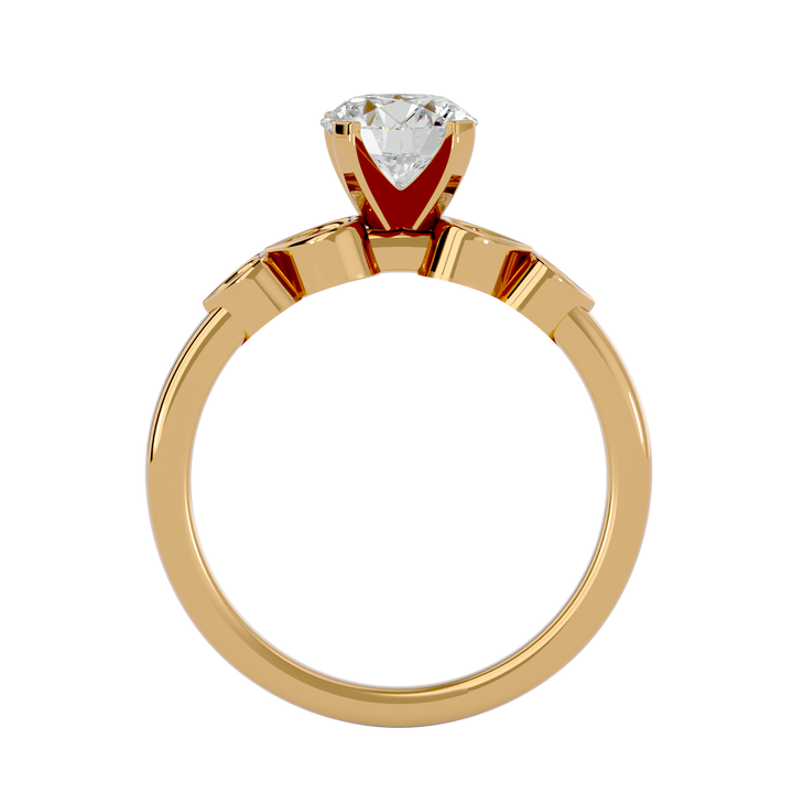 ASA  Zoey Diamond Solitaire Ring