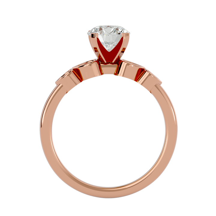 ASA  Zoey Diamond Solitaire Ring