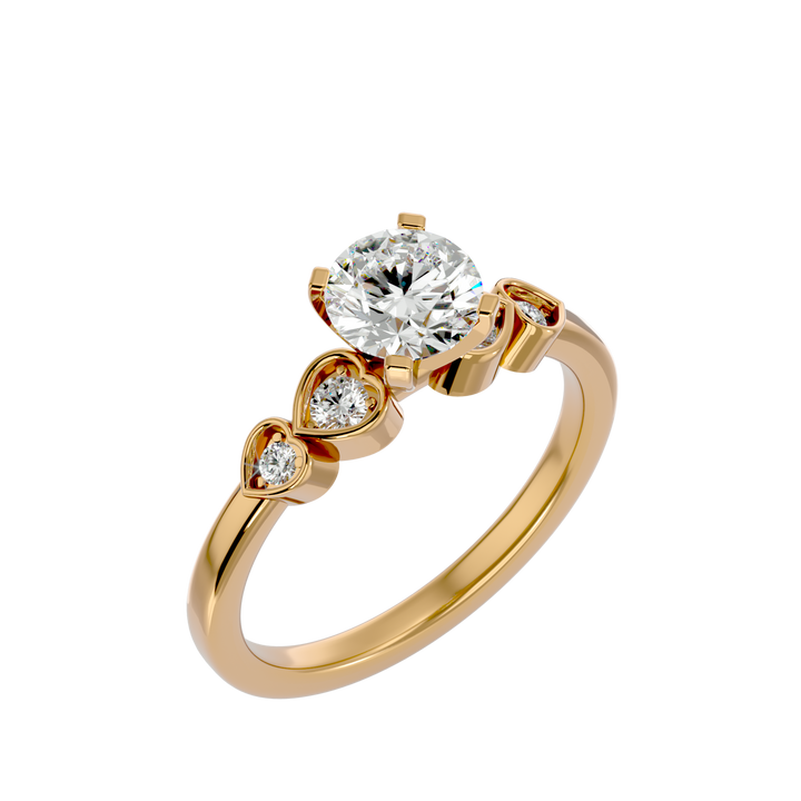ASA  Zoey Diamond Solitaire Ring