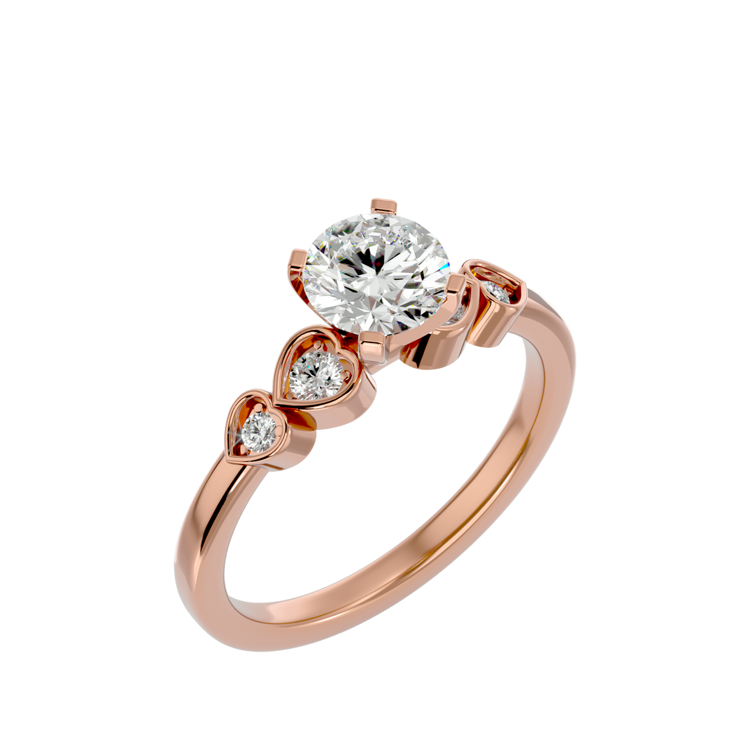 ASA  Zoey Diamond Solitaire Ring