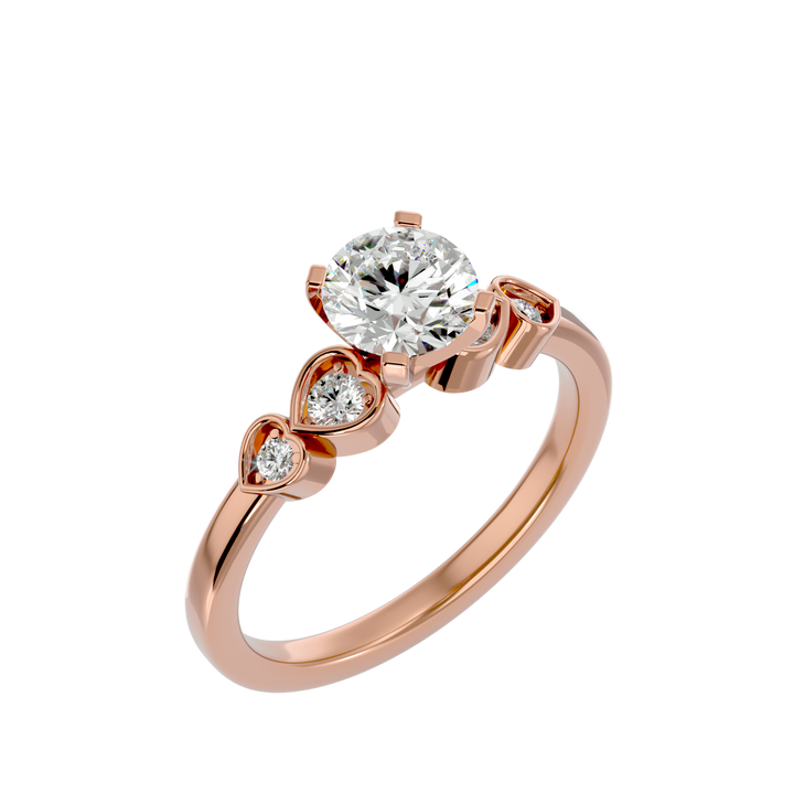 ASA  Zoey Diamond Solitaire Ring