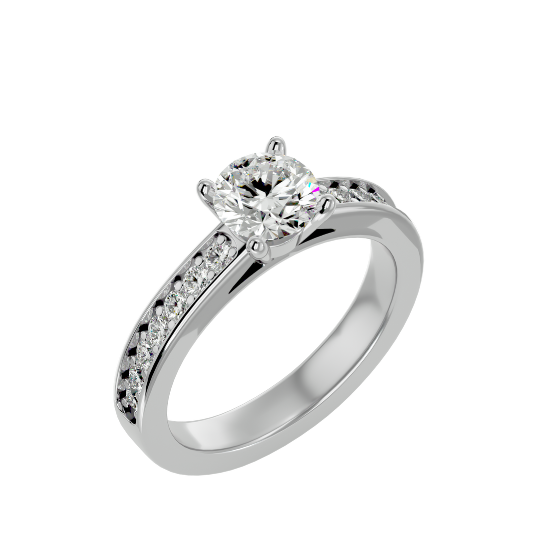 ASA  Ezra Diamond Solitaire Ring