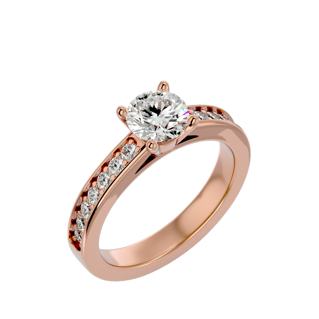 ASA  Ezra Diamond Solitaire Ring