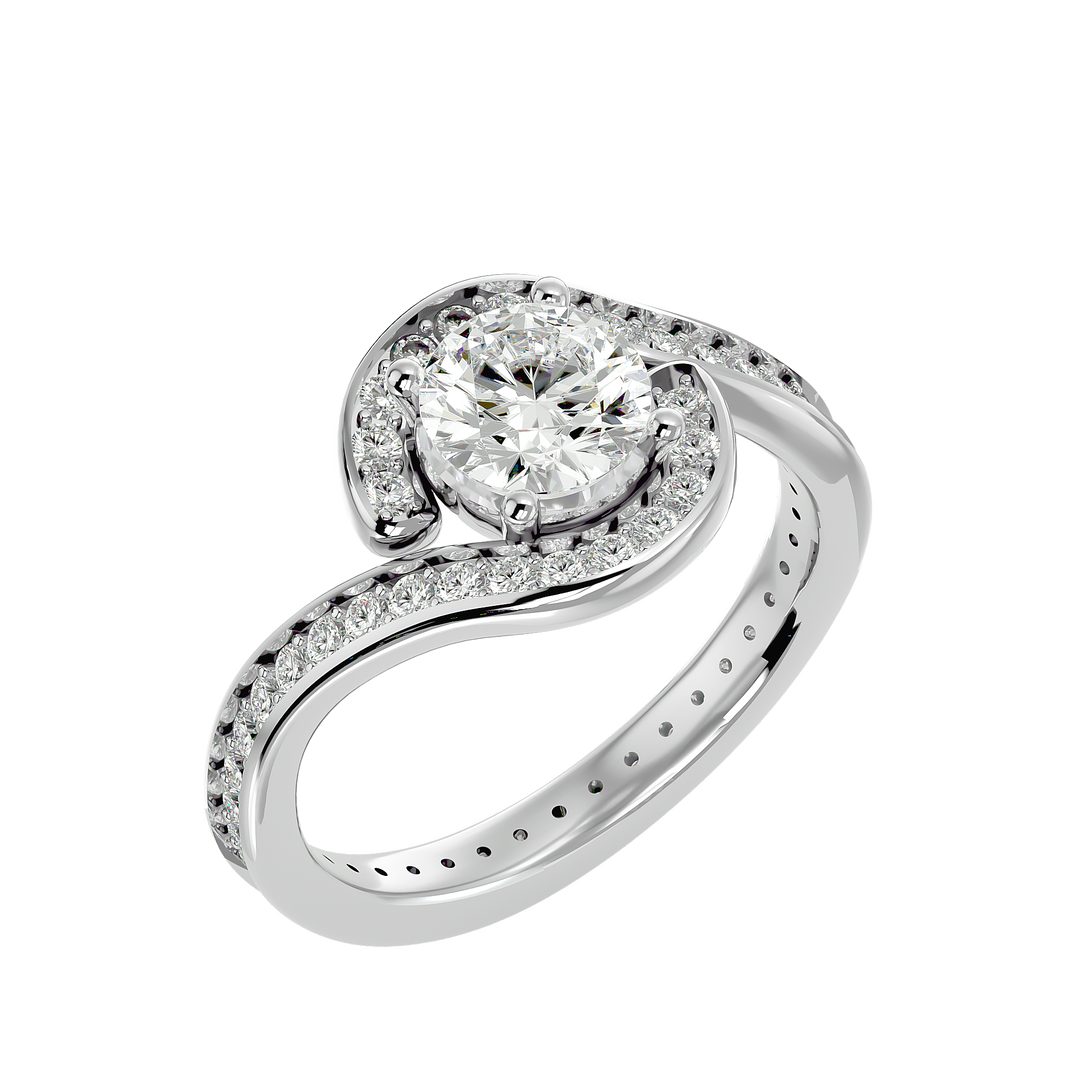 ASA Lorelei Diamond Halo Ring