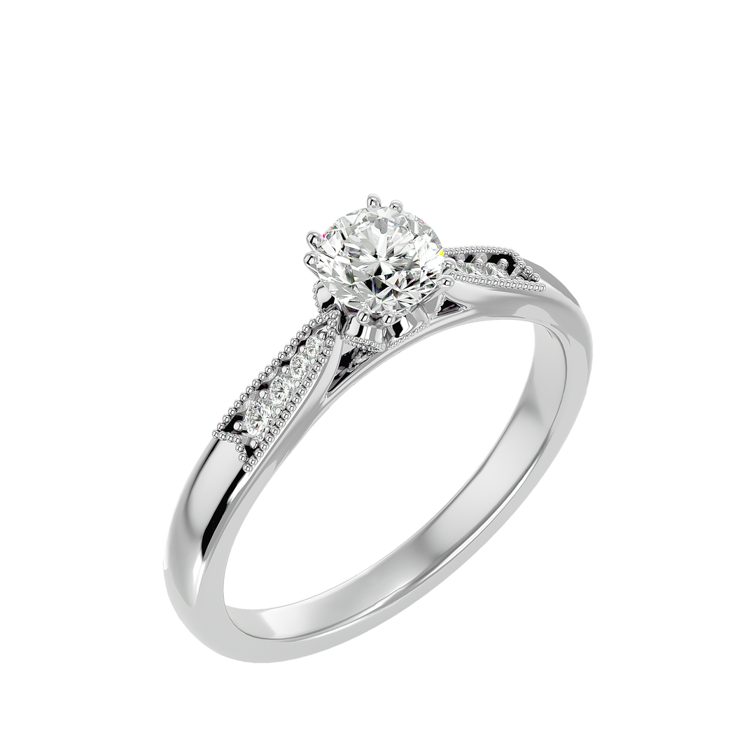 ASA Audrey Diamond Solitaire Ring
