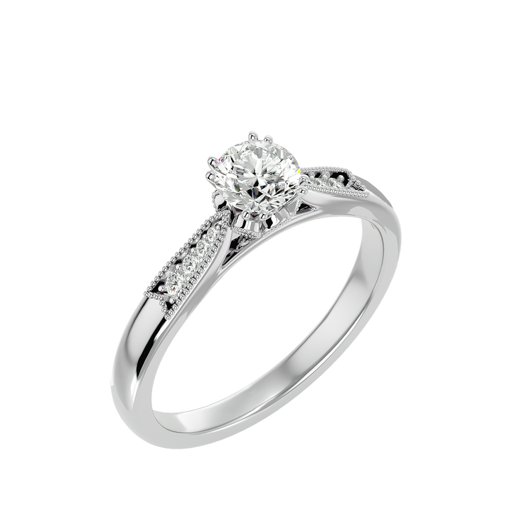 ASA Audrey Diamond Solitaire Ring
