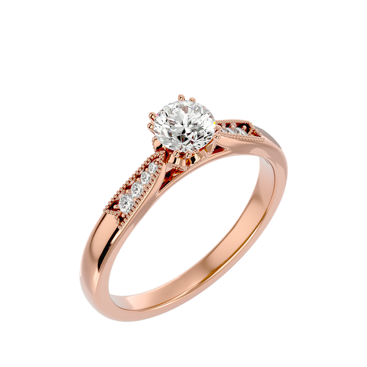 ASA Audrey Diamond Solitaire Ring