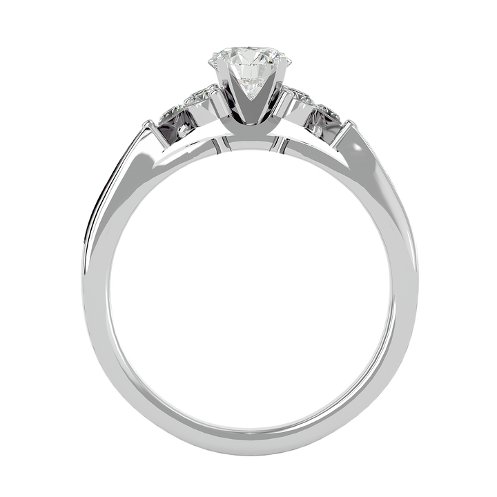ASA Autumn Diamond Solitaire Ring