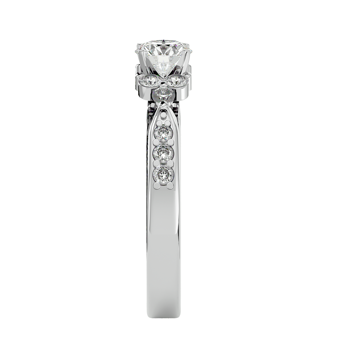 ASA Autumn Diamond Solitaire Ring