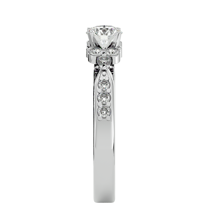 ASA Autumn Diamond Solitaire Ring