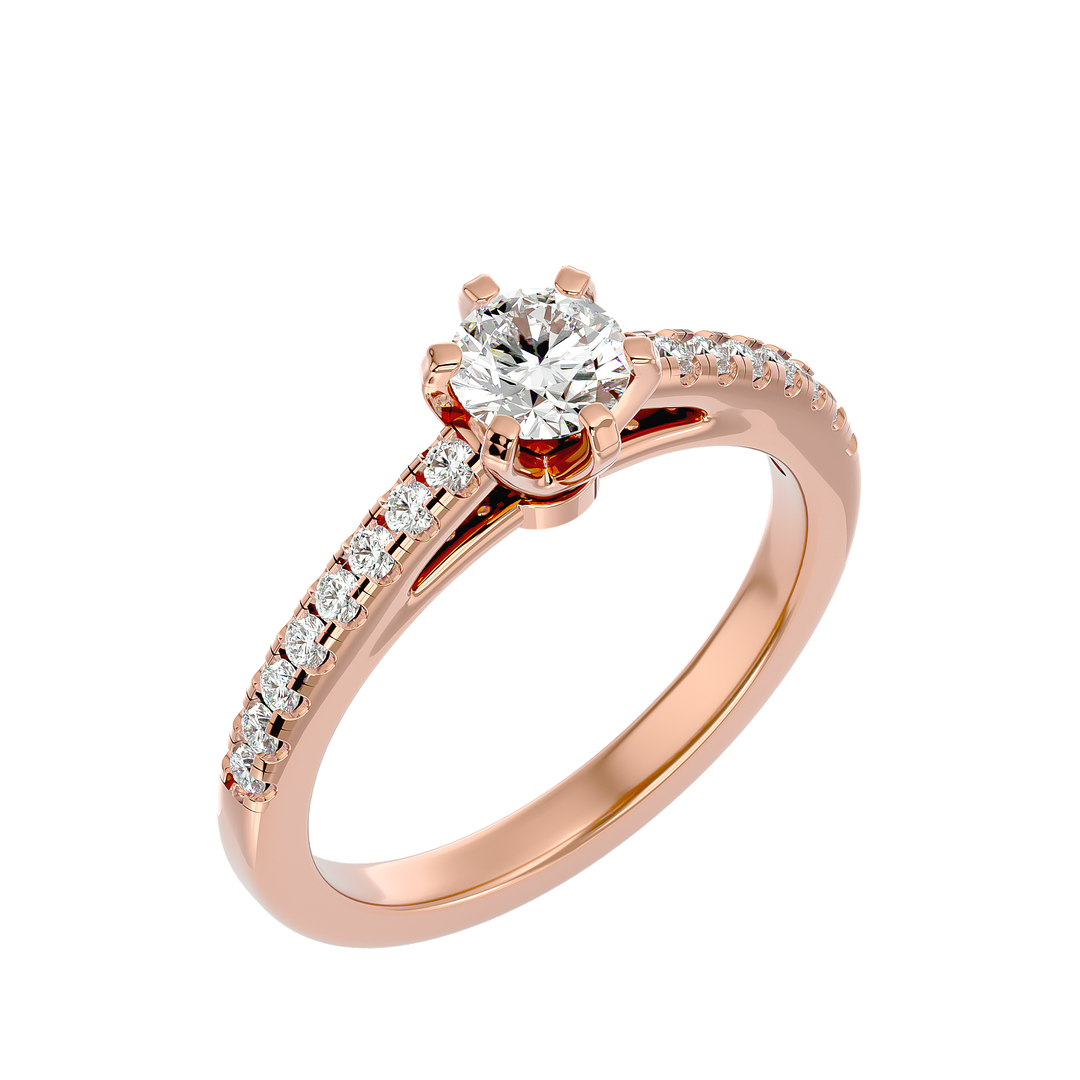 ASA Ava Diamond Solitaire Ring