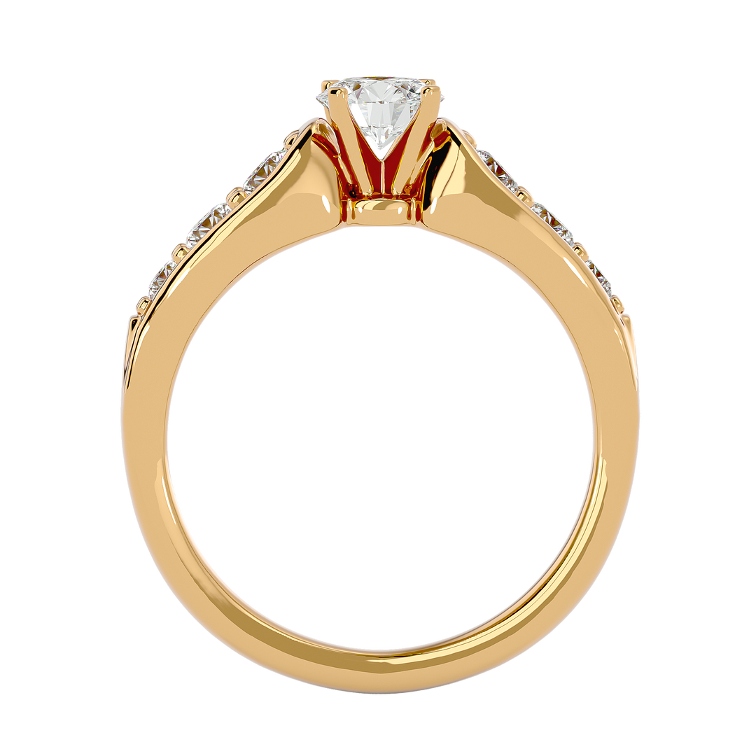 ASA Banks Diamond Solitaire Ring