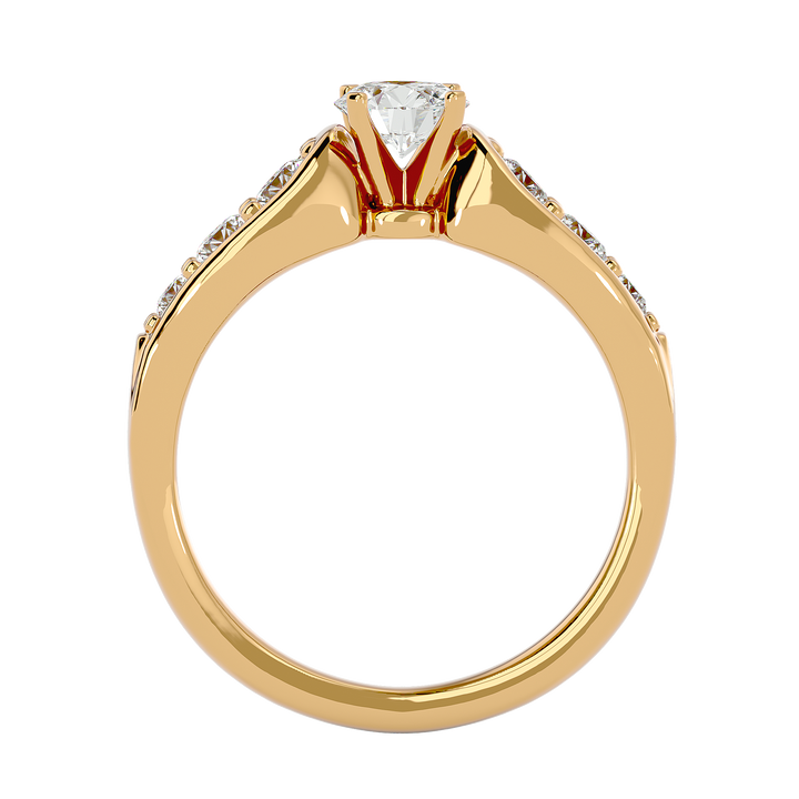 ASA Banks Diamond Solitaire Ring