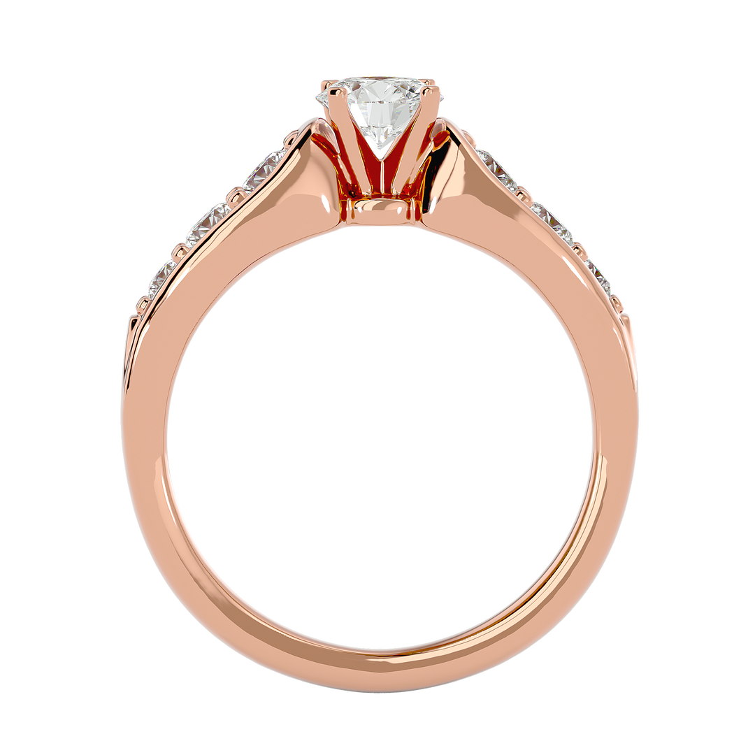 ASA Banks Diamond Solitaire Ring