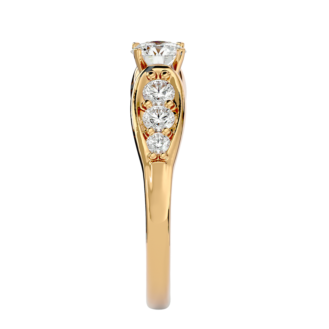 ASA Banks Diamond Solitaire Ring