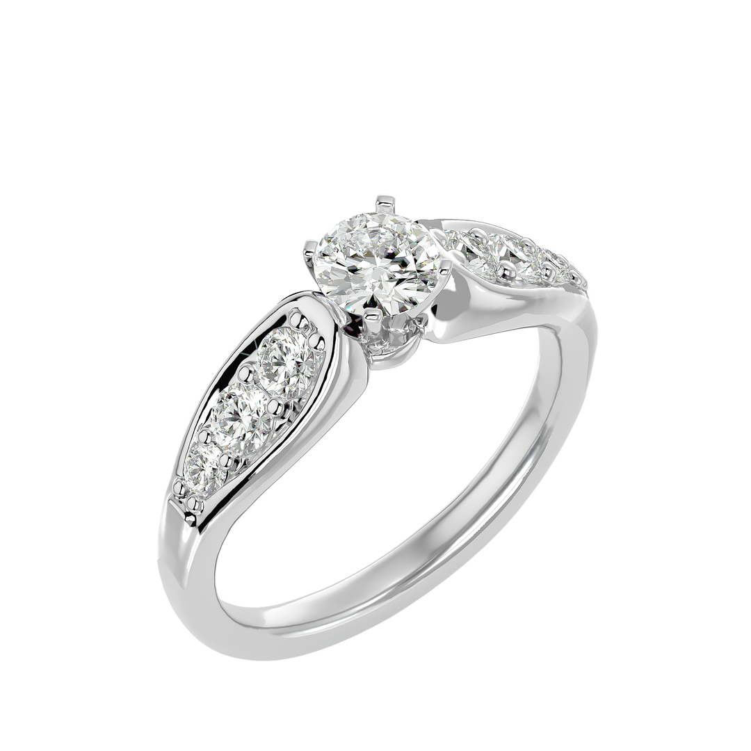 ASA Banks Diamond Solitaire Ring