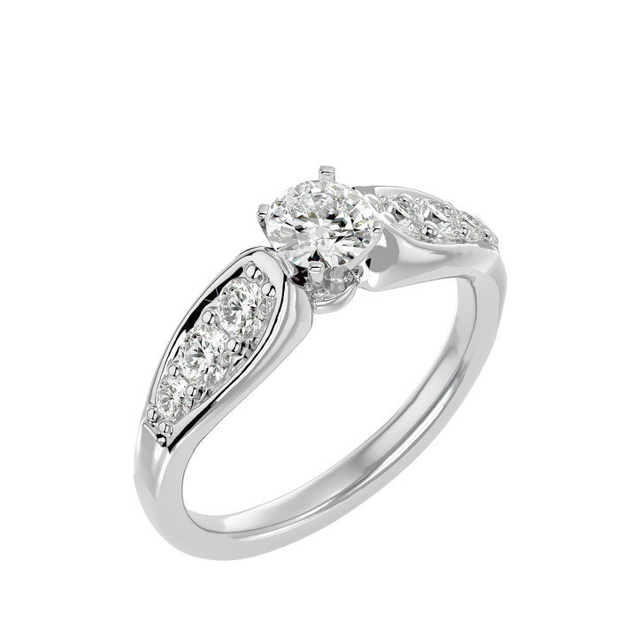 ASA Banks Diamond Solitaire Ring