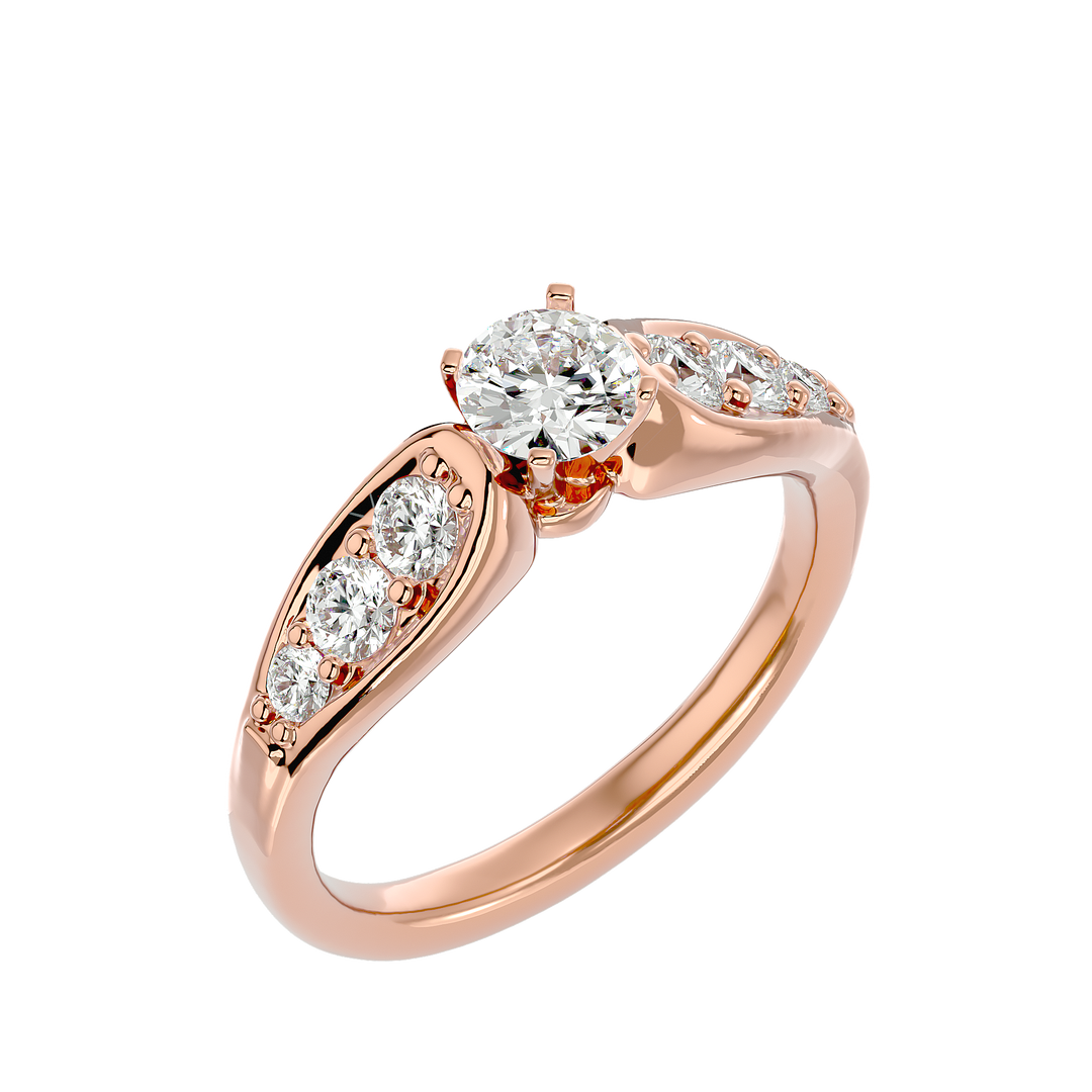 ASA Banks Diamond Solitaire Ring